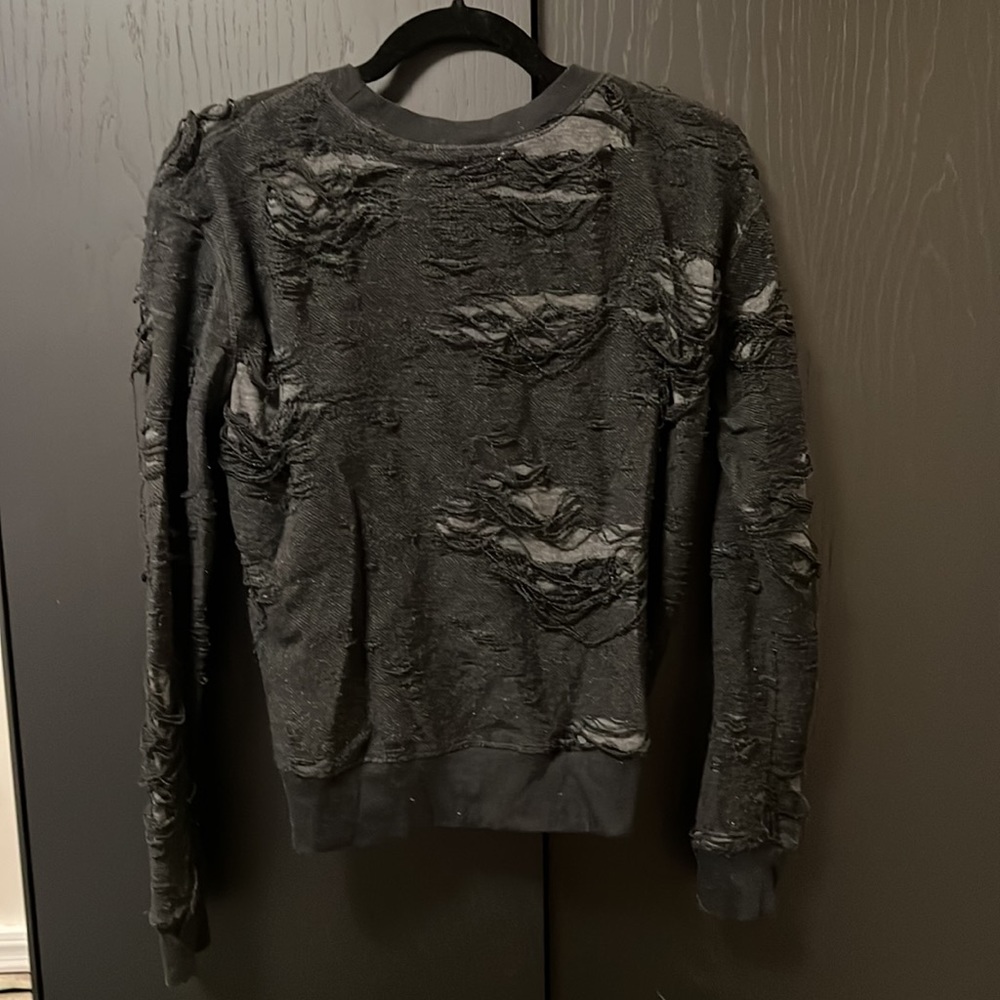 Distressed sweatshirt - Picture 6 of 6